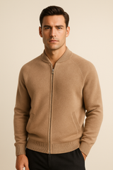 Arento Merino Cardigan Beige