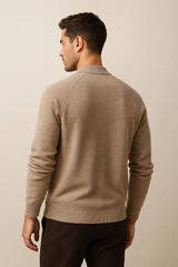 Arento Merino Cardigan Beige