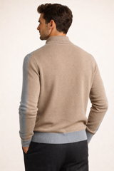Francesco Merino Cardigan Camel