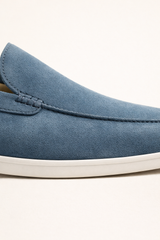 Leonis Suede Loafers Ocean Teal
