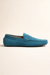 Ravino Driver Loafer Teal