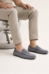 Ravino Driver Loafer Grey