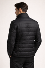 Corrado Quilted Hybrid Jacket Black