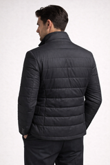 Corrado Quilted Hybrid Jacket Grey