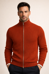 Bruno Cashmere Cardigan Red