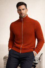 Bruno Cashmere Cardigan Red