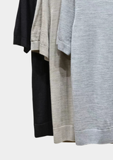 Ellis Light Gray Lightweight Polo Shirt