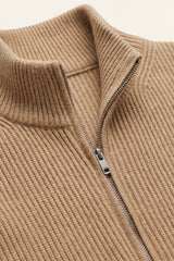 Roma Cashmere Cardigan Khaki