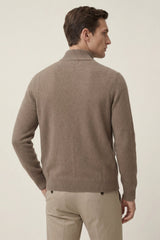 Giotto Cashmere Cardigan Mocha