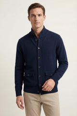Giotto Cashmere Cardigan Navy