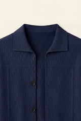 Valero Cashmere Cardigan Navy