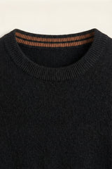 Valeno Cashmere Crewneck Sweater Black