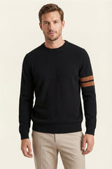 Valeno Cashmere Crewneck Sweater Black