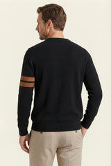 Valeno Cashmere Crewneck Sweater Black