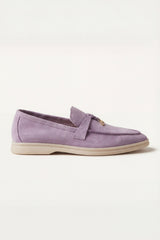 Leonis Buckle Loafer Lilac