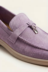 Leonis Buckle Loafer Lilac