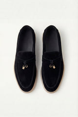 Leonis Buckle Loafer Black