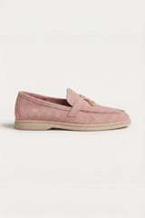 Leonis Buckle Loafer Blush Rose