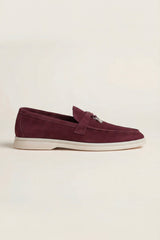 Leonis Buckle Loafer Burgundy Wine