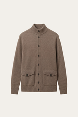 Giotto Cashmere Cardigan Mocha