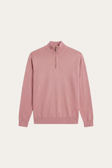 Arlino Quarter Zip Knit Pink
