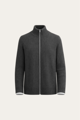 Bruno Cashmere Cardigan Dark Grey