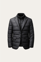 Corrado Quilted Hybrid Jacket Black