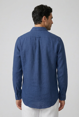 Dolcevita Longsleeve - Navy Blue/White