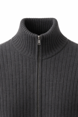 Bruno Cashmere Cardigan Dark Grey