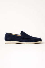 Leonis Suede Loafers Navy
