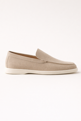Leonis Suede Loafers Beige