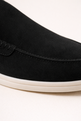 Leonis Suede Loafers Black