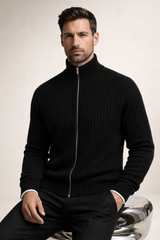 Bruno Cashmere Cardigan Black