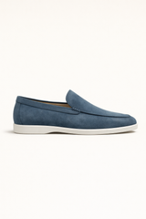 Leonis Suede Loafers Ocean Teal