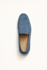 Leonis Suede Loafers Ocean Teal