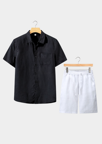 Dolcevita Shortsleeve- Black/White