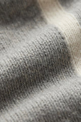 Lorenti Cashmere Zip Knit Grey