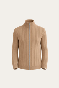 Bruno Cashmere Cardigan Camel