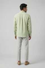 Dolcevita Longsleeve - Mint Green/Beige